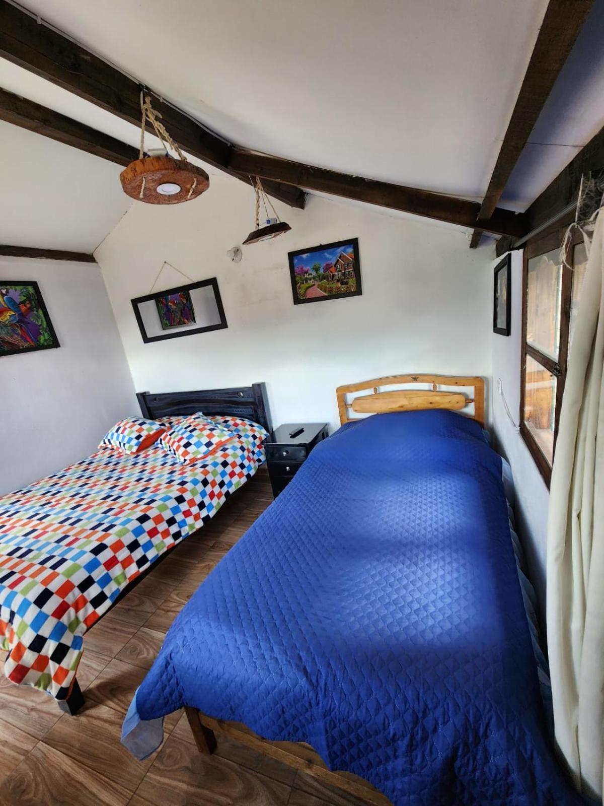 Hospedaje Las Cabanas Monguí Esterno foto