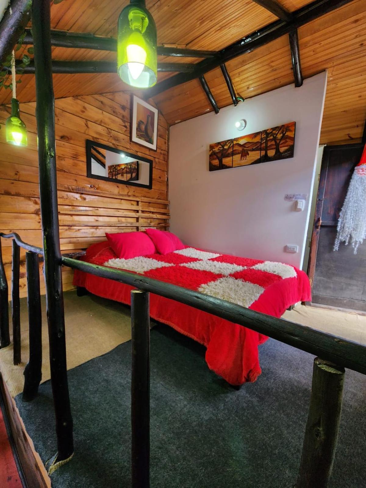 Hospedaje Las Cabanas Monguí Esterno foto