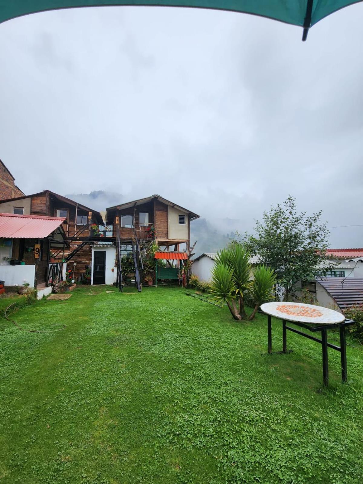 Hospedaje Las Cabanas Monguí Esterno foto