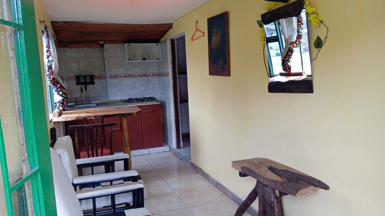 Hospedaje Las Cabanas Monguí Esterno foto